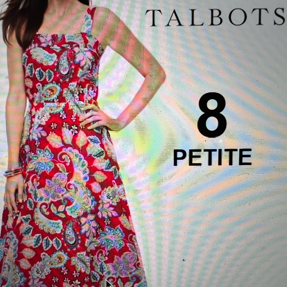 NWT: Talbot's 'Fit & Flare' Dress